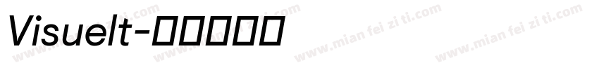 Visuelt字体转换