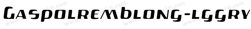 Gaspolremblong-lggry字体转换