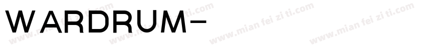 wardrum字体转换