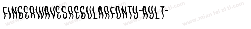 FingerWavesRegularFonty-AYl7字体转换