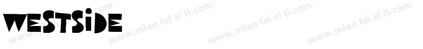 WestSide字体字体转换