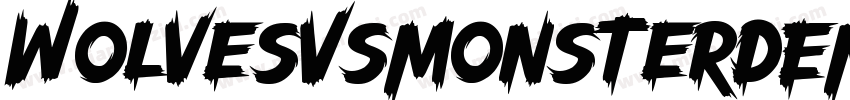 WolvesVsMonsterDEMO字体转换