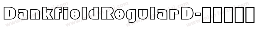 DankfieldRegularD字体转换