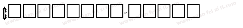 Cherbourg字体转换