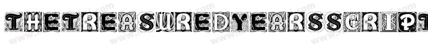 TheTreasuredYearsScript字体转换