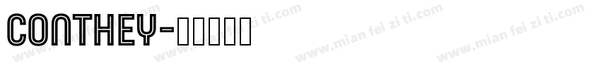 Conthey字体转换