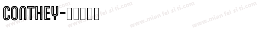 Conthey字体转换