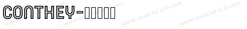 Conthey字体转换