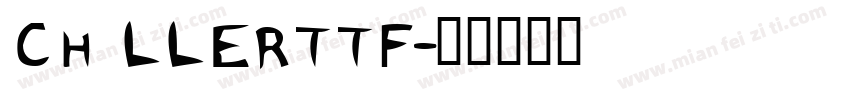CHILLERTTF字体转换
