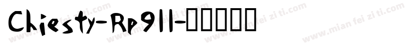 Chiesty-Rp9ll字体转换