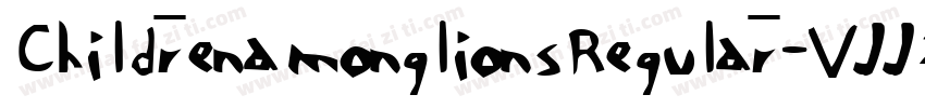 ChildrenamonglionsRegular-VJJZ字体转换