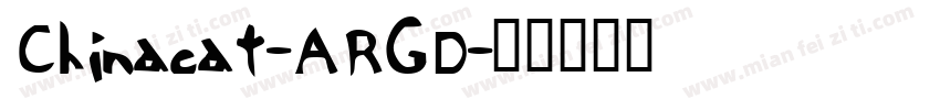 Chinacat-ARGD字体转换