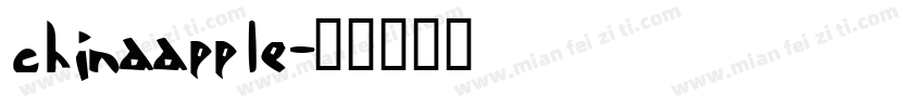 chinaapple字体转换