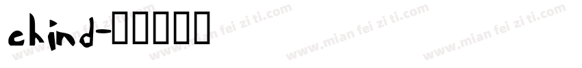 chind字体转换