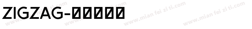 zigzag字体转换