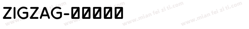 zigzag字体转换