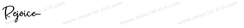 Rejoice字体转换