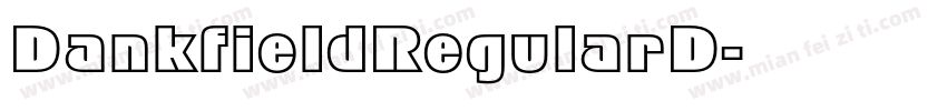 DankfieldRegularD字体转换