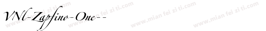 VNl-Zapfino-One-字体转换