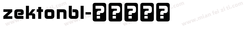zektonbl字体转换