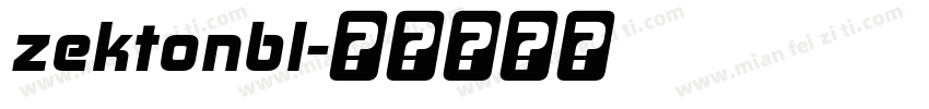 zektonbl字体转换