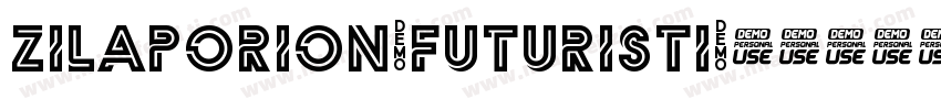 ZilapOrion-Futuristi字体转换