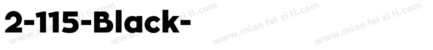 2-115-Black字体转换