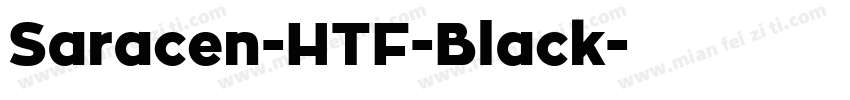 Saracen-HTF-Black字体转换