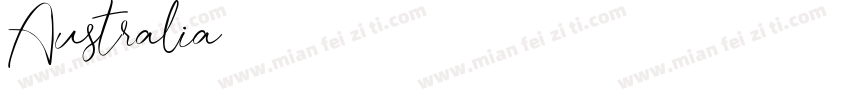 Australia字体转换