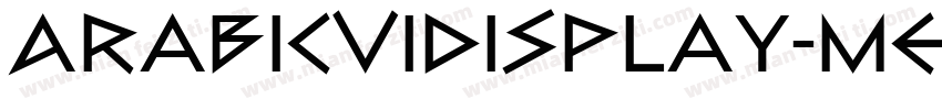 ArabicUIDisplay-Medium字体转换