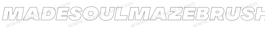 MADESoulmazeBrush字体转换