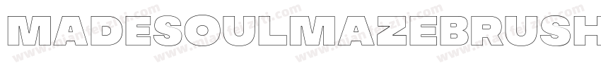 MADESoulmazeBrush字体转换