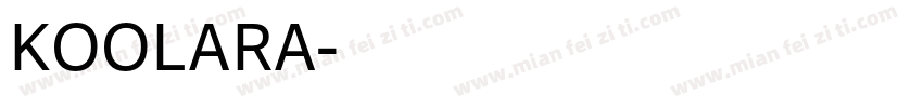 KOOLARA字体转换