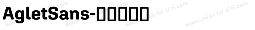 AgletSans字体转换