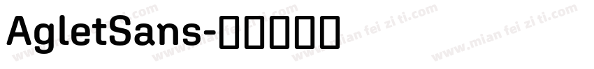 AgletSans字体转换