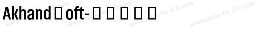 AkhandSoft字体转换