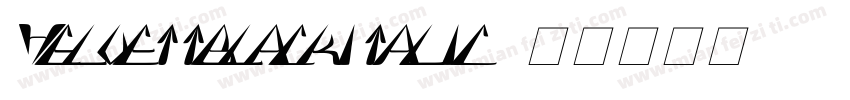 Helvettblackitalic字体转换