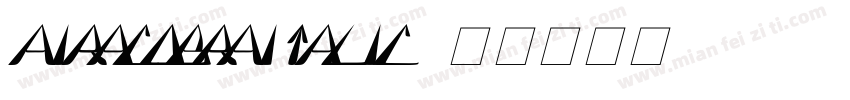airacobraitalic字体转换