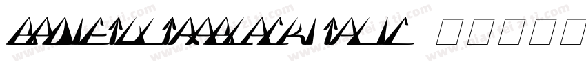 bpdietultrablackitalic字体转换