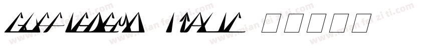 guffiedemo-italic字体转换