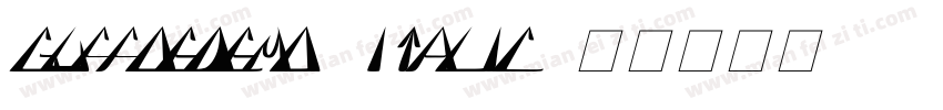 guffoedemo-italic字体转换