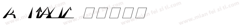 k-italic字体转换