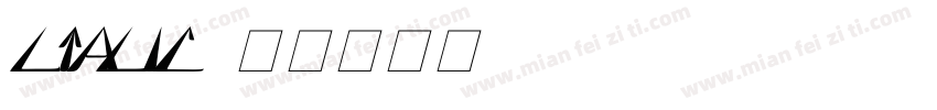 ltalic字体转换