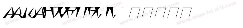 privaFOURITALIC字体转换
