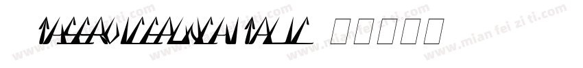 7thservicepunchitalic字体转换