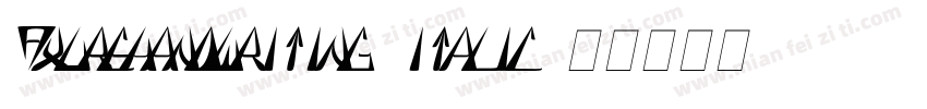Axurehandwriting-italic字体转换