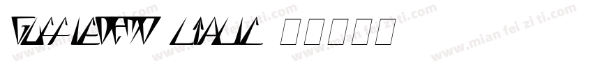 GuffieDEMO-ltalic字体转换