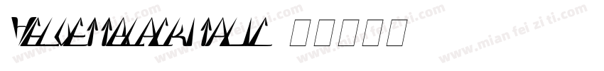 Helvettblackitalic字体转换