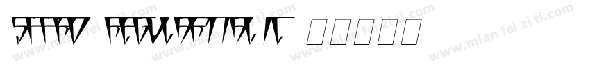SFPRO-REGULARITALIC字体转换