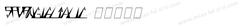 SFUAngieltalic字体转换